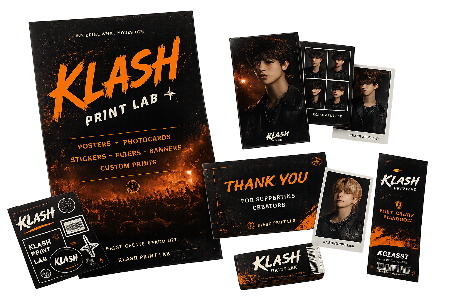 KLASH Print Lab Products
